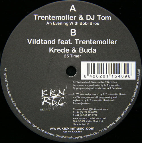 Trentemøller & DJ Tom: An Evening With Bobi Bros / 25 Timer 12