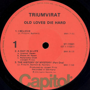 Triumvirat: Old Loves Die Hard 12"
