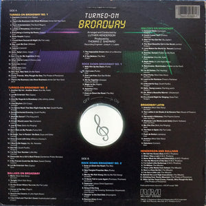 Luther Henderson Conducting The Broadway Symphony Orchestra: Turned-On Broadway 12"