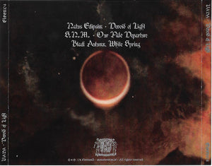 Uada: Devoid Of Light CD