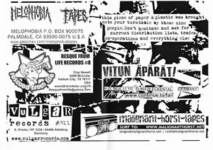 Ulcerrhoea / Siviilimurha: Split 7"