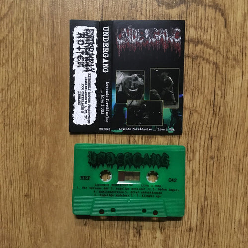 Undergang: Levende Forrådnelse ... Live I USA cassette