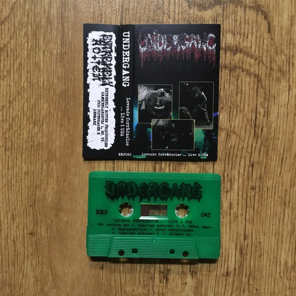 Undergang: Levende Forrådnelse ... Live I USA cassette