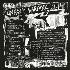 Unholy Grave: Unholy Warfare 7"
