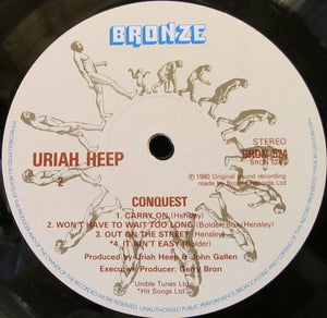 Uriah Heep: Conquest 12"