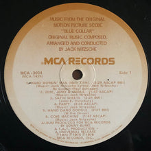 Various / Jack Nitzsche: Blue Collar Soundtrack 12" Used