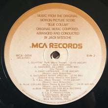 Various / Jack Nitzsche: Blue Collar Soundtrack 12" Used