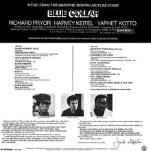 Various / Jack Nitzsche: Blue Collar Soundtrack 12" Used