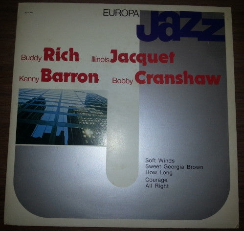 Buddy Rich/Illinois Jacquet/Kenny Barron/Bob Cranshaw: Europa Jazz 12