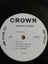 Lightnin Hopkins: S/T 12" Used