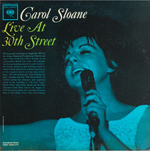 Carol Sloane: Live At 30th Street 12"