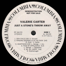 Valerie Carter: Just A Stone's Throw Away 12"