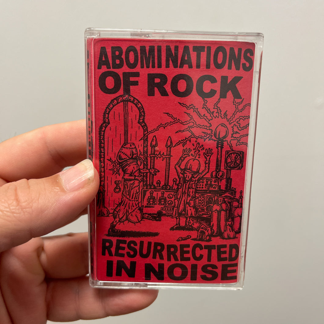 Various: Abominations Of Rock: Resurrected In Noise cassette
