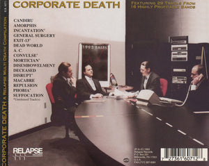 Various: Corporate Death - A Relapse Multi Death Compilation CD