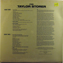 Various: For Taylor Storer 12"