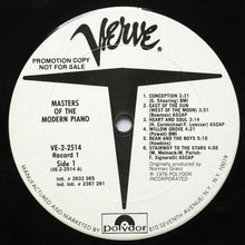 Various: Masters Of The Modern Piano 1955-1966 2x12"
