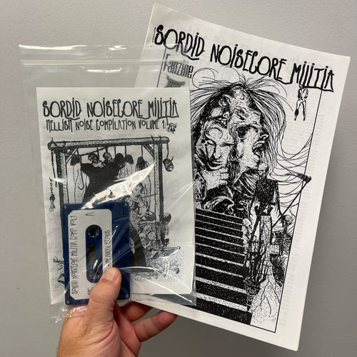 Various: Sordid Noisecore Militia Compilation Vol.1 zine + cassette