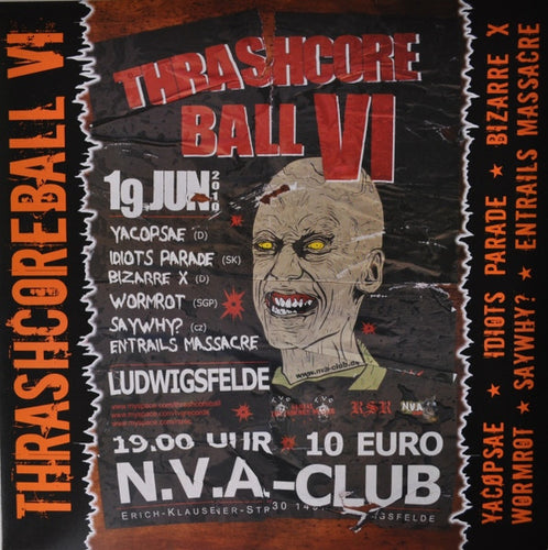 Various: Thrashcoreball VI - Live In Ludwigsfelde 2010 12