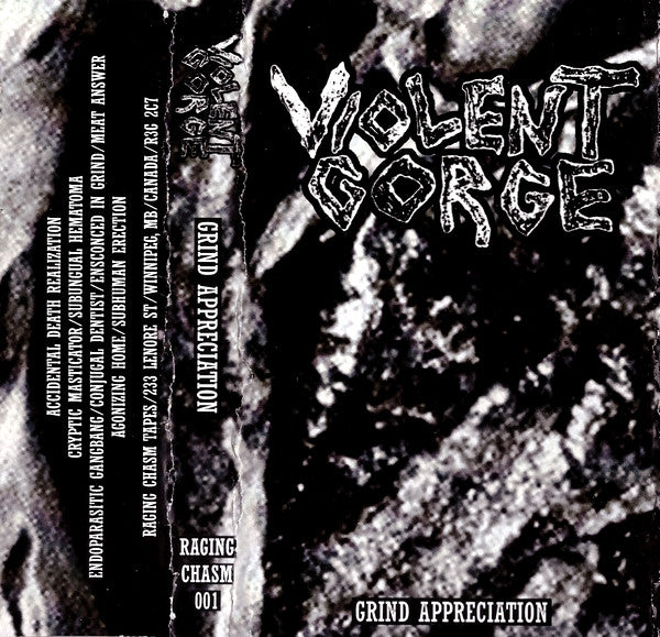 Violent Gorge: Grind Appreciation cassette