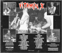 Vitamin X: Down The Drain CD