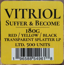 Vitriol: Suffer & Become 12"