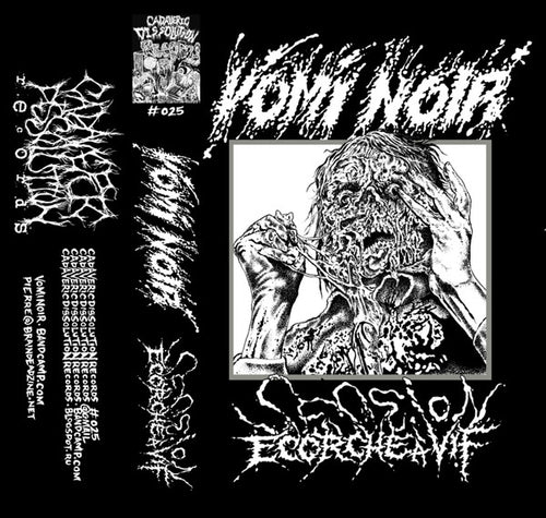 Vomi Noir: Session Ecorché à Vif (Peeled Alive Session) cassette