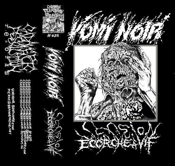 Vomi Noir: Session Ecorché à Vif (Peeled Alive Session) cassette