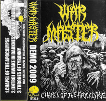 War Master: Chapel Of The Apocalypse Demo 2009 cassette