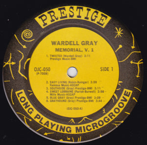 洋楽 LP WARDELL GRAY MEMORIAL LLP10 Wardell Gray – Memorial Album – 2 x Vinyl (LP, Compilation