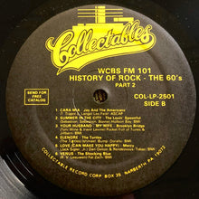 Various: WCBS FM101 History Of Rock - The 60's Part 2 2x12"
