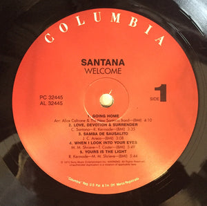 Santana: Welcome 12"