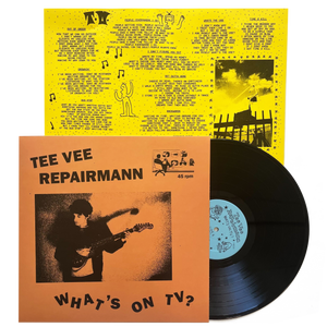 Tee Vee Repairman: What's On TV 12"