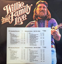 Willie Nelson: Willie And Family Live 2x12"