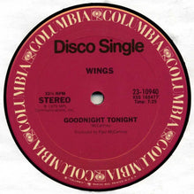 Wings: Goodnight Tonight 12"