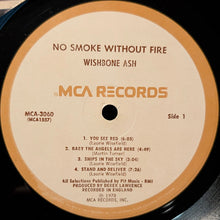 Wishbone Ash: No Smoke Without Fire 12"