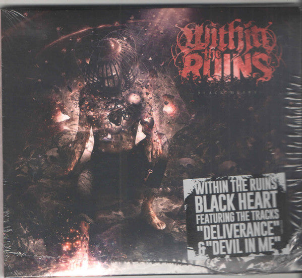 Within The Ruins: Black Heart CD