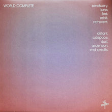World Complete: Start. Continue. Save. Exit. 12"
