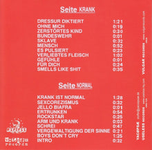Yacøpsæ: Krank Ist Normal E.P. 7"