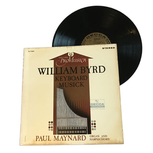 William Byrd: Keyboard Musick 12" (used)