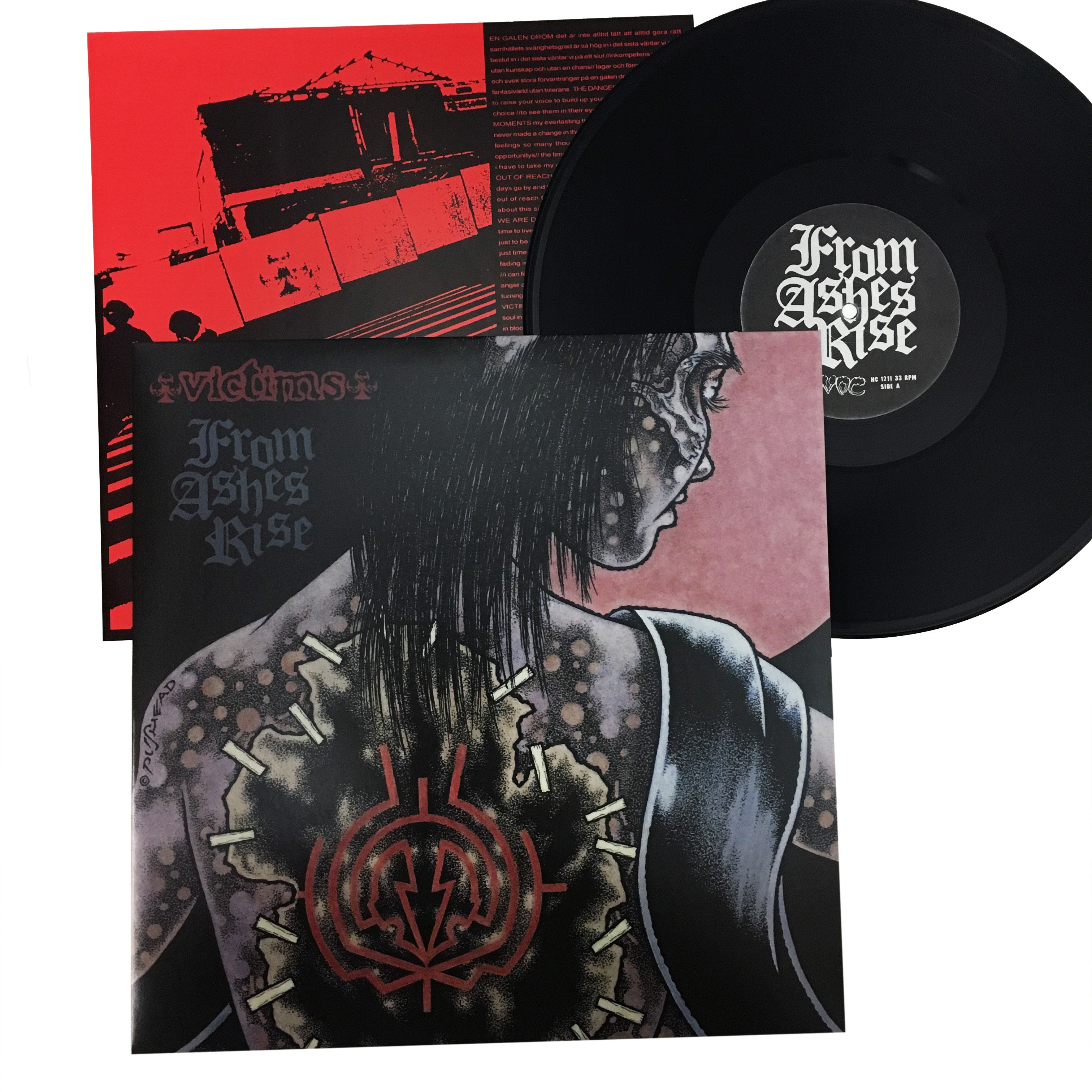 From Ashes Rise/Victims LP