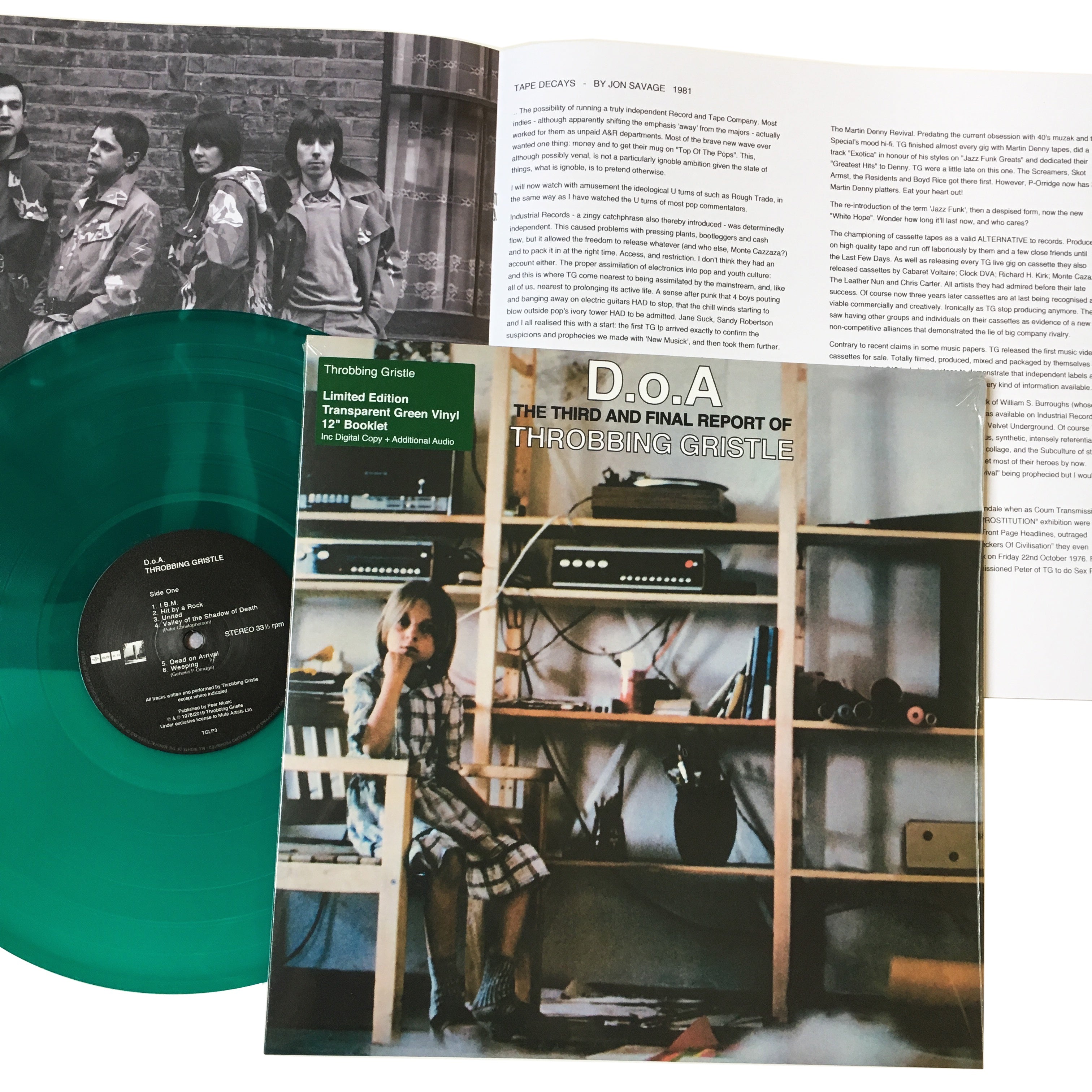 THROBBING GRISTLE D.o.A. The Third And Final Report reviews