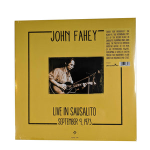 John Fahey: Live In Sausalito 1973 12"
