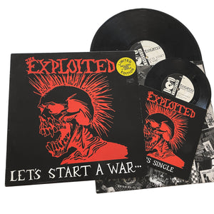 The Exploited: Let's Start A War 12" (used)