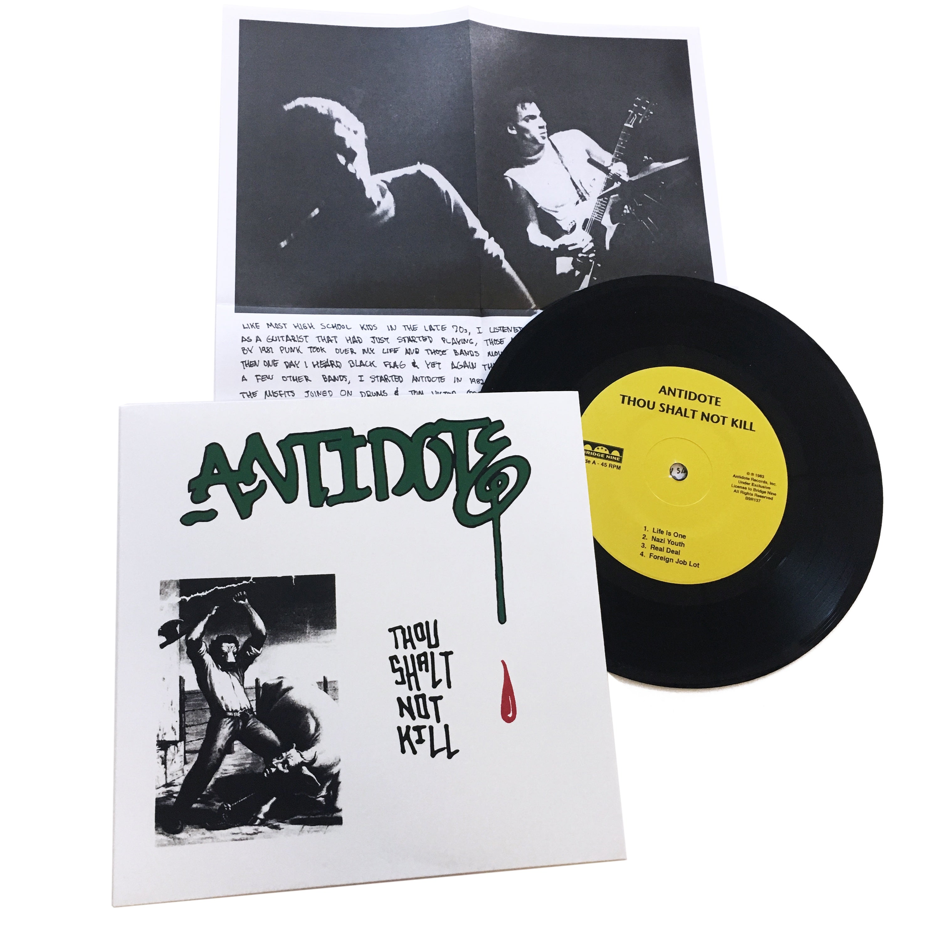 Antidote / Thou Shalt Not Kill NYHC レコード 1a15ea9166d214b9b61c6832252676