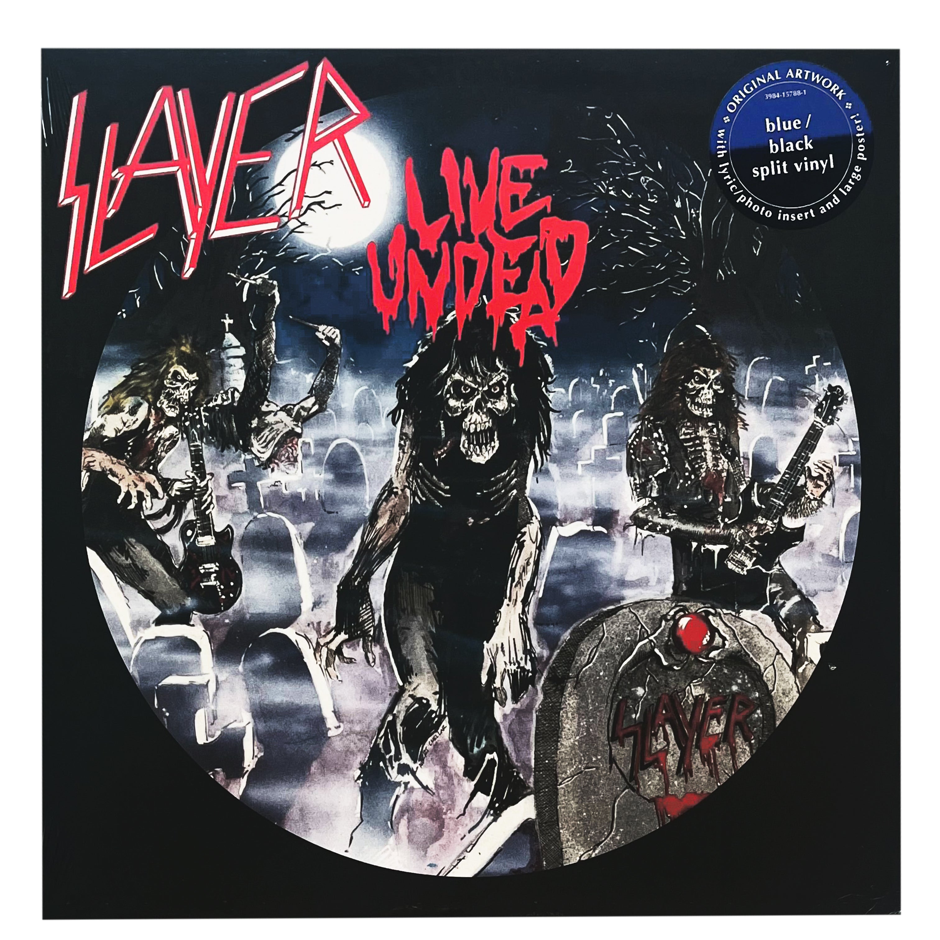 欧12” Slayer Live Undead 3984157891 l Blade Records /00250 Slayer: Live Undead 12