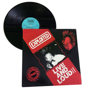 The Exploited: Live And Loud!! 12" (used)