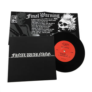 Final Warning: S/T 7" (new)