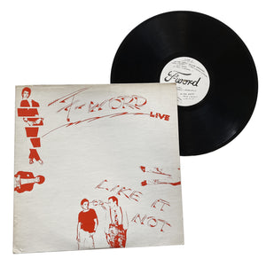 F-Word!: Like It Or Not Live 12" (used)