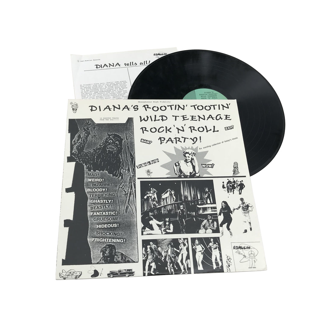 Various Artists: Diana's Rootin' Tootin' Wild Teenage Rock'N'Roll Party 12