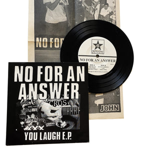 No For An Answer: You Laugh 7" (used)